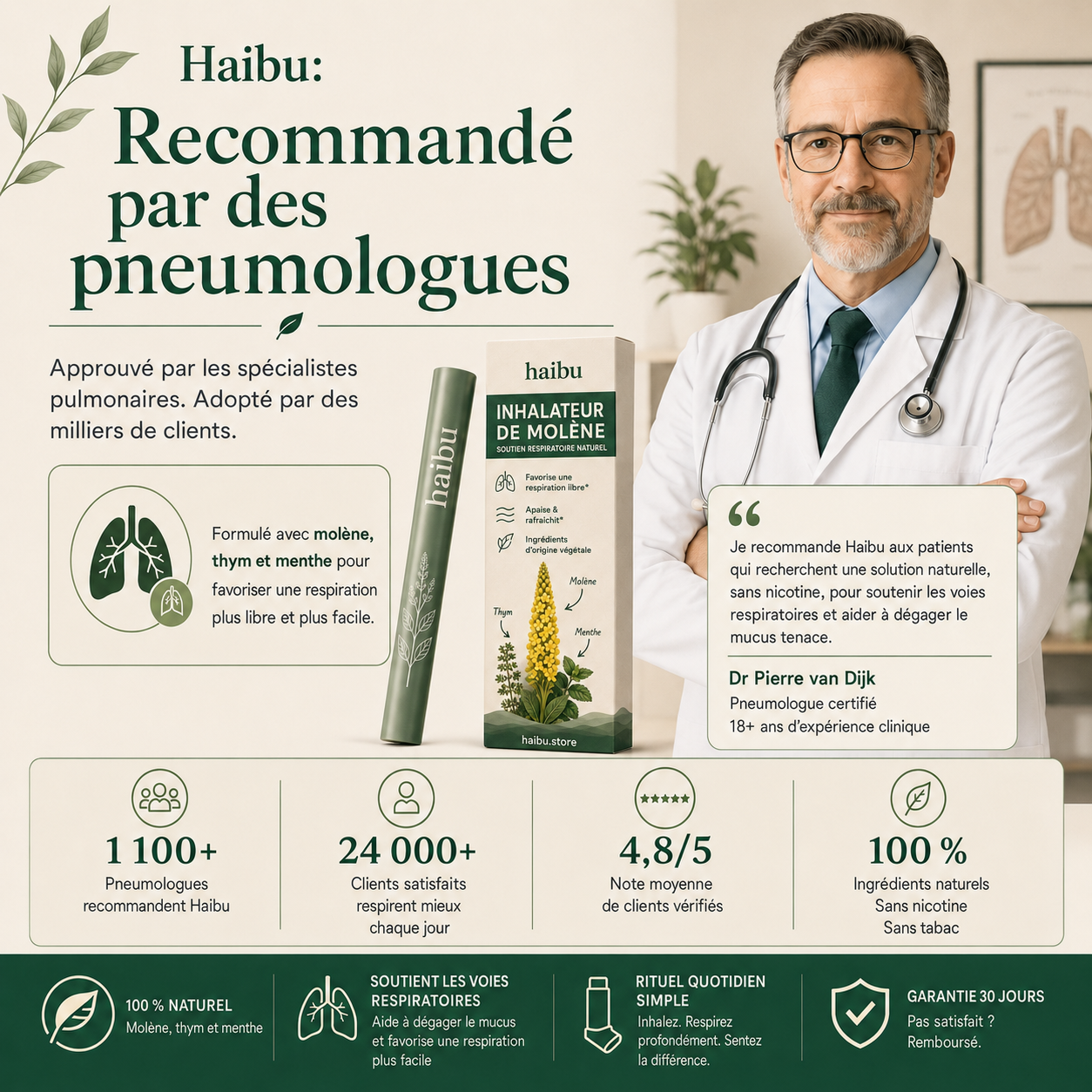 Purificateur de molène Haibu